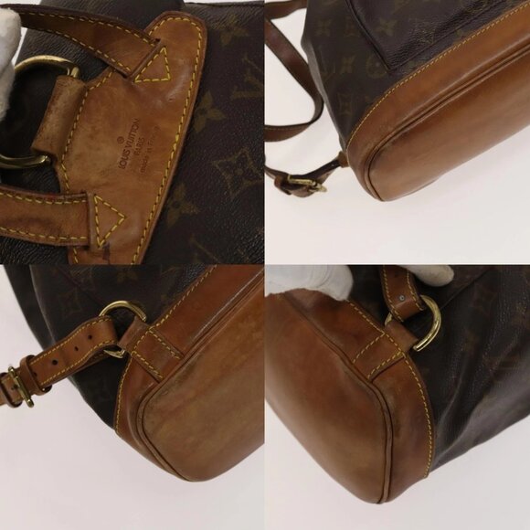 LOUIS VUITTON Monogram Montsouris MM Backpack M51136 LV Auth 120622 - Picture 15 of 15